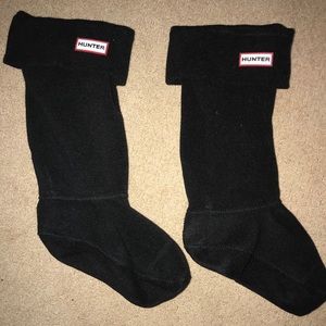 Black Hunter boot sock size Medium